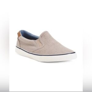 US Sports Kids‎ Boys Canvas Slip On Sneakers Tan Brown Size 1